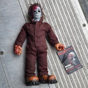 Michael Myers Deluxe Plush Doll with Brown Outfit 🌟Host Pick🌟